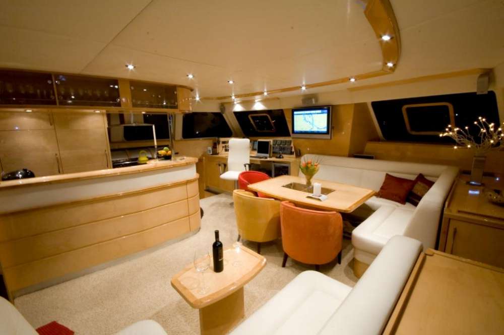 Used Sail Catamaran for Sale 2006 Sunreef 62 Layout & Accommodations